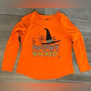 Fabulously Wicked Orange Long Sleeve Tee